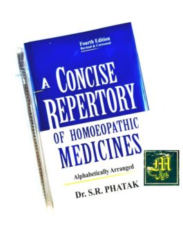 A Concise Repertory Of Homoeopathic Medicines